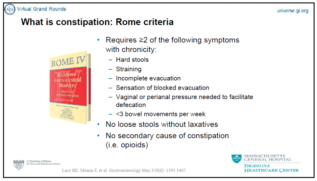 Criterios de Roma