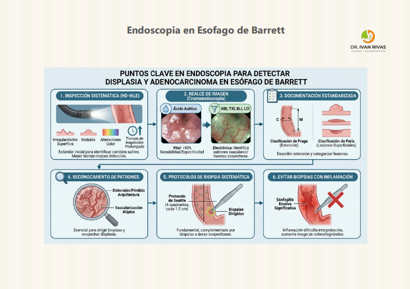 Endoscopia en Esofago de Barrett
