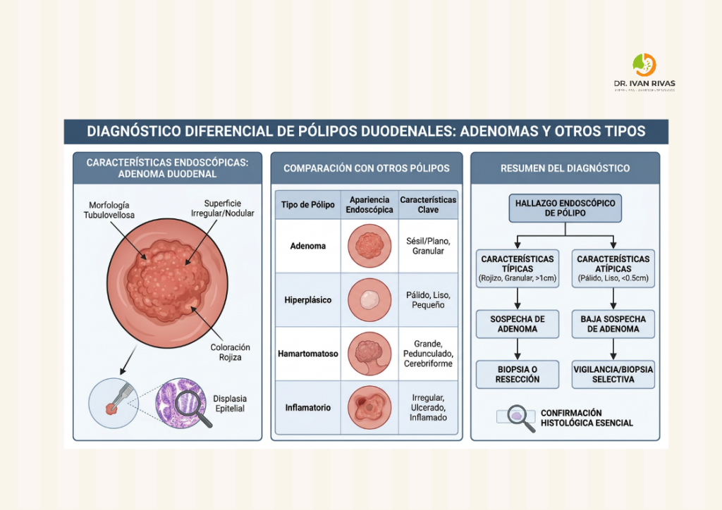 Endoscopía de pólipos duodenales