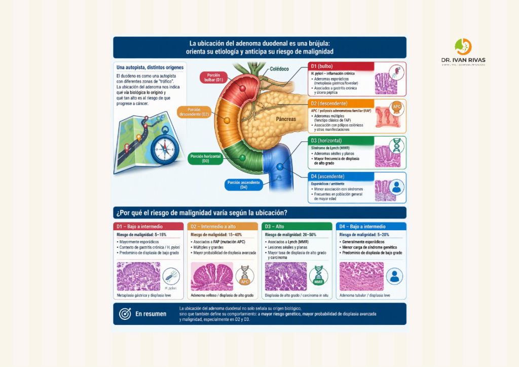 Etiología de los adenomas duodenales