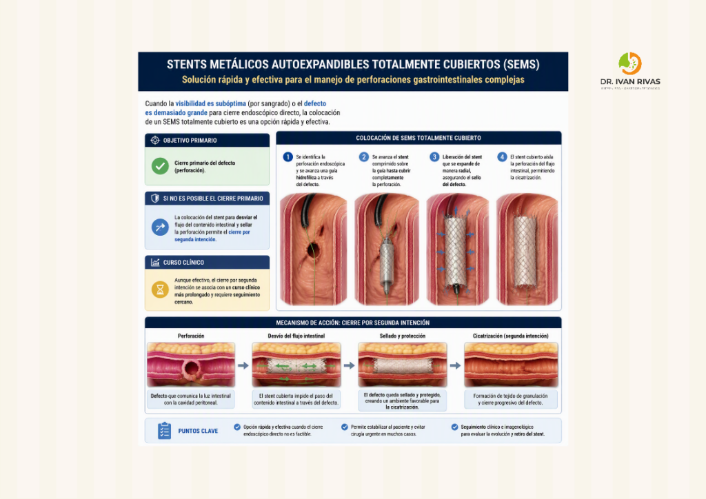 Uso de stent en perforaciones